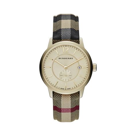 burberry watch 10001|Burberry Mens The Classic Horseferry Check Watch BU10001.